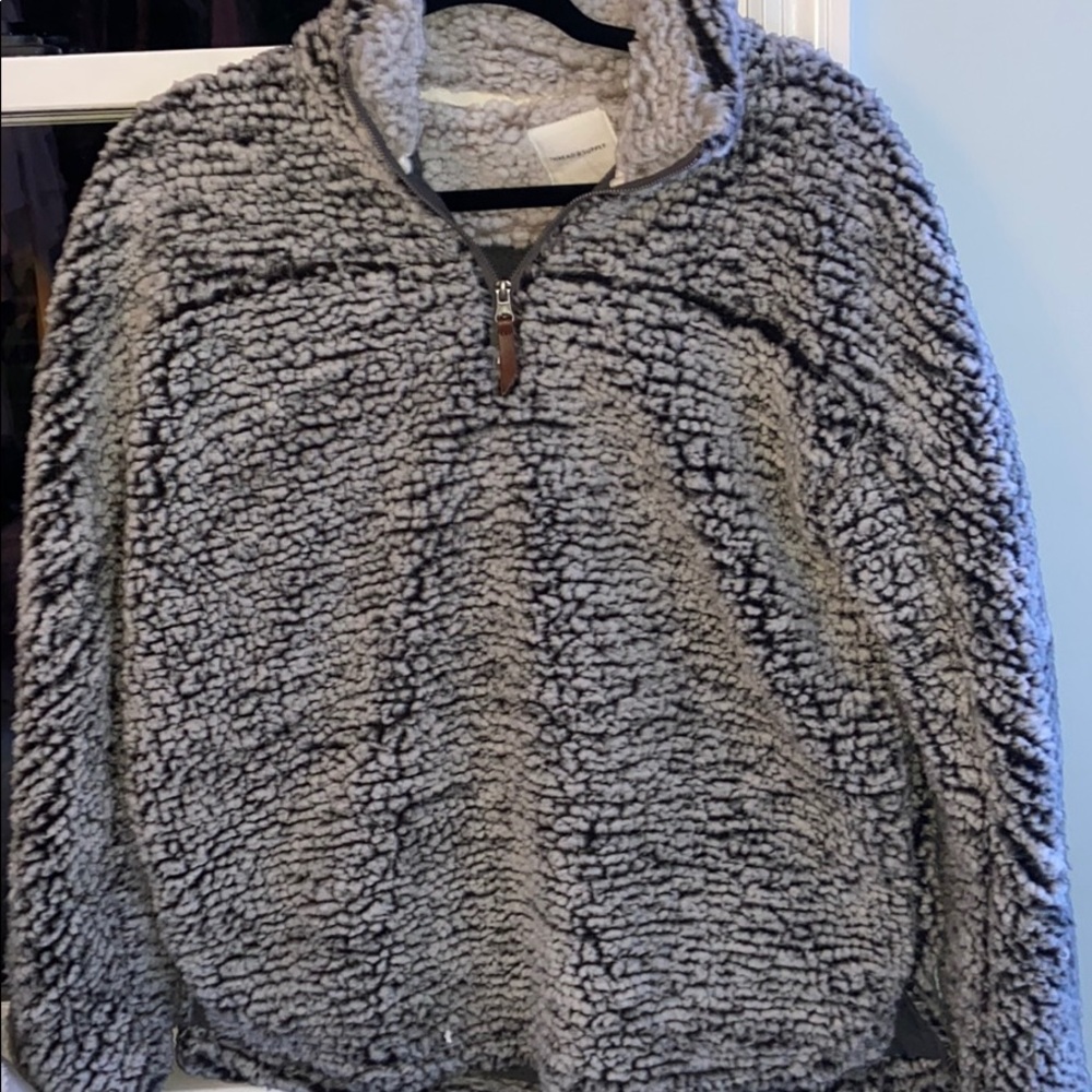 fluffy sweatshirt